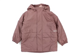 Wheat thermal rainwear jacket Ajo dusty lilac